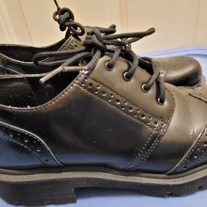 Dr. Martens black Oxford Squared Toe UK 7 US 8 MIE